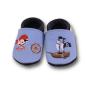 Preview: Krabbelschuhe Pirat am Steuer Schiff